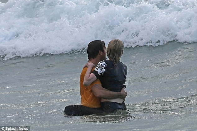 Kim Basinger & her boyfriend