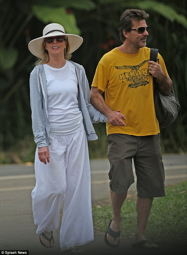 Kim Basinger & her boyfriend