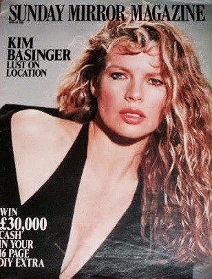 Kim Basinger 1990 Sunday Mirror