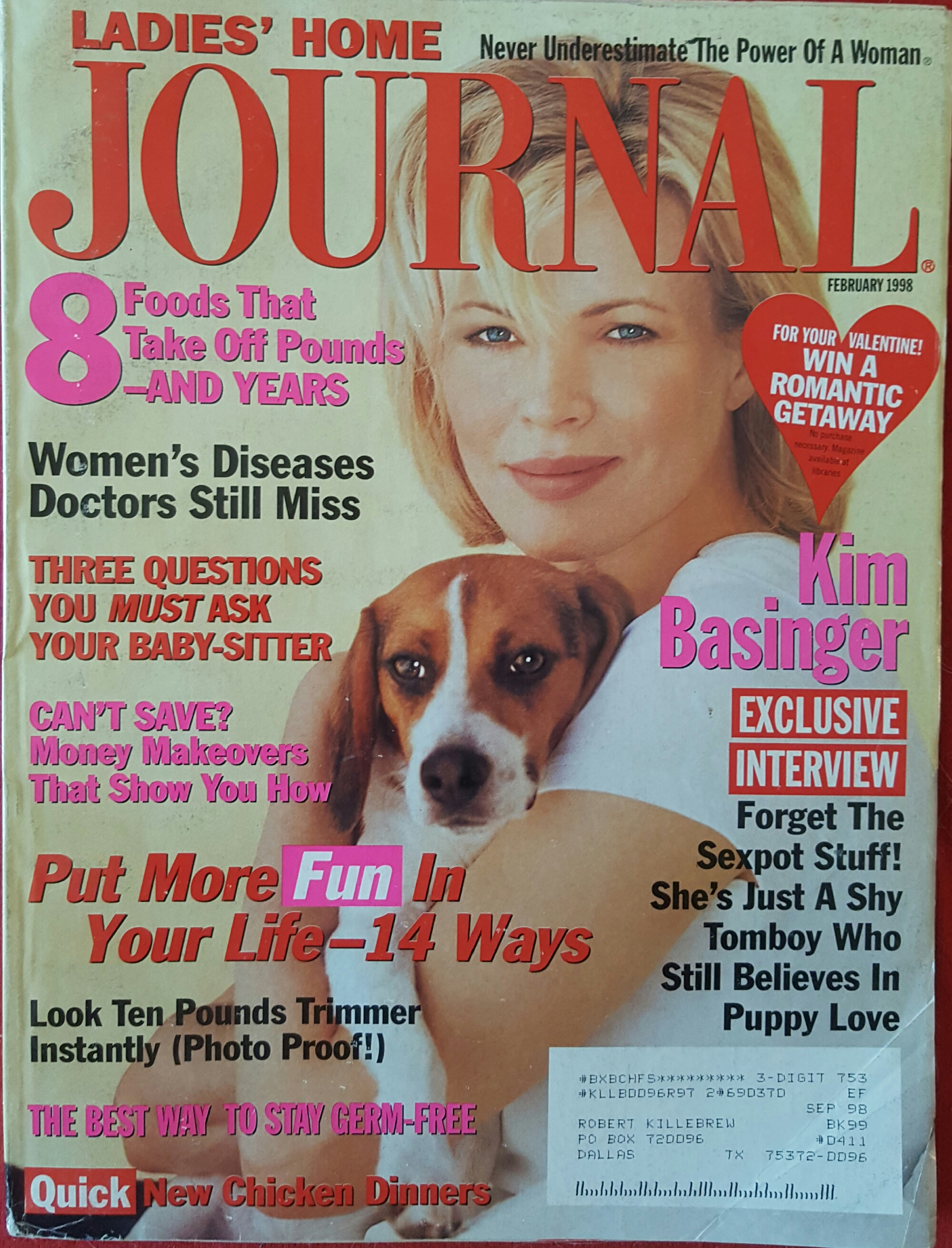 1998 - Kim Basinger Journal