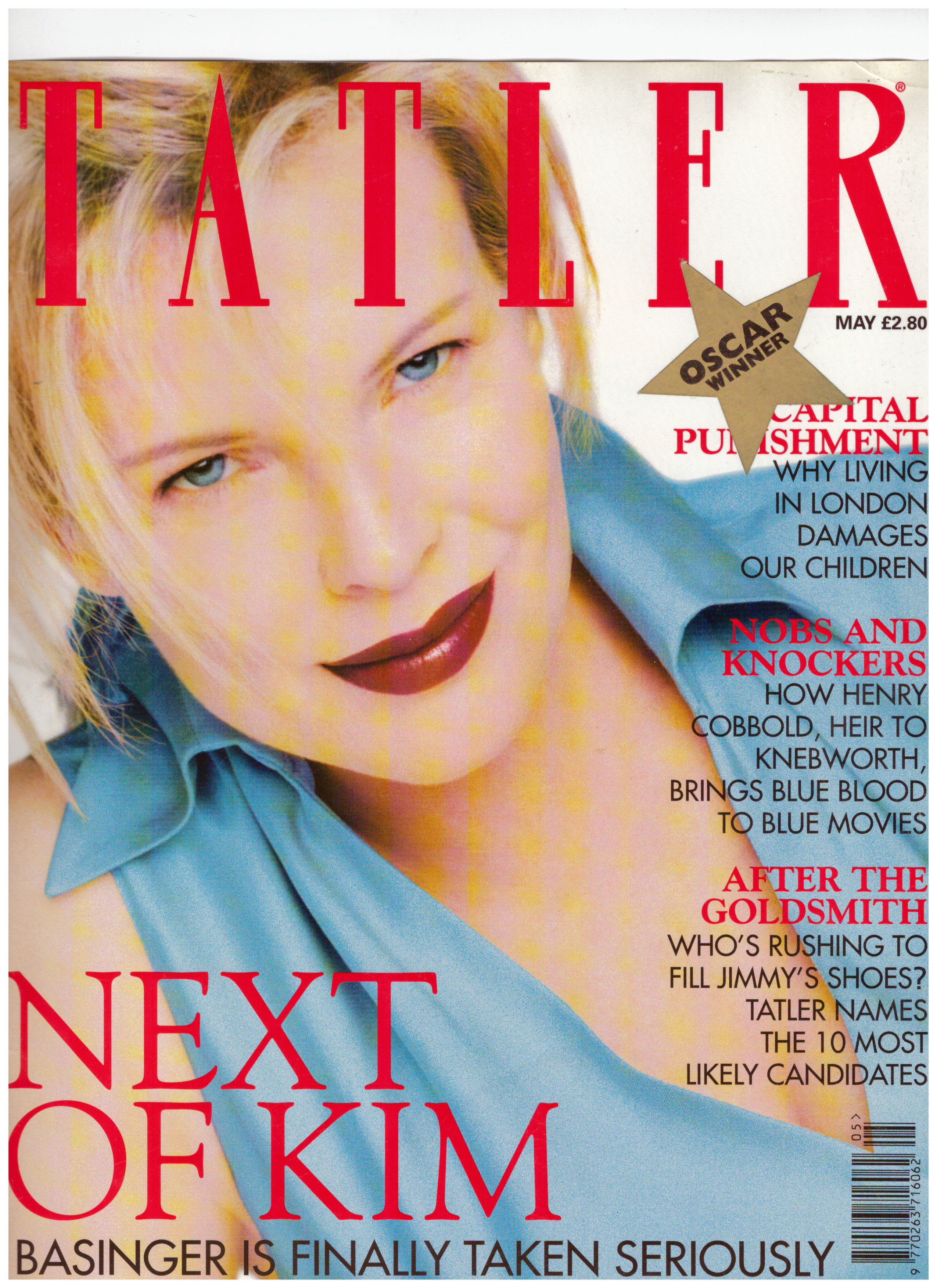 Kim Basinger - Tatler 1998