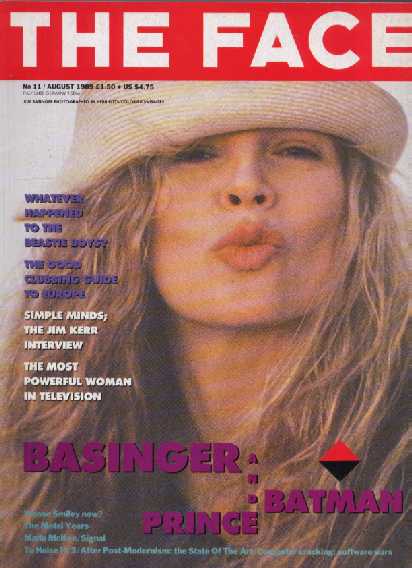 1989 Cover for "The Face"