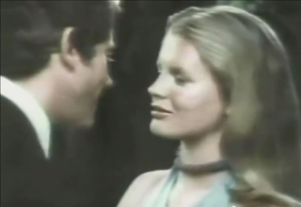 1976 commercial for Maybelline Kissing Potion lip gloss featuring model and actress Kim Basinger