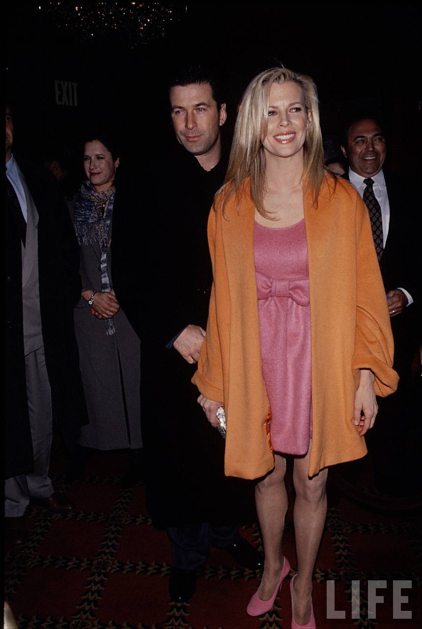 Kim Basinger attends the 'Ready to Wear' New York City Premiere on December 12, 1994 at the Ziegfeld Theatre 